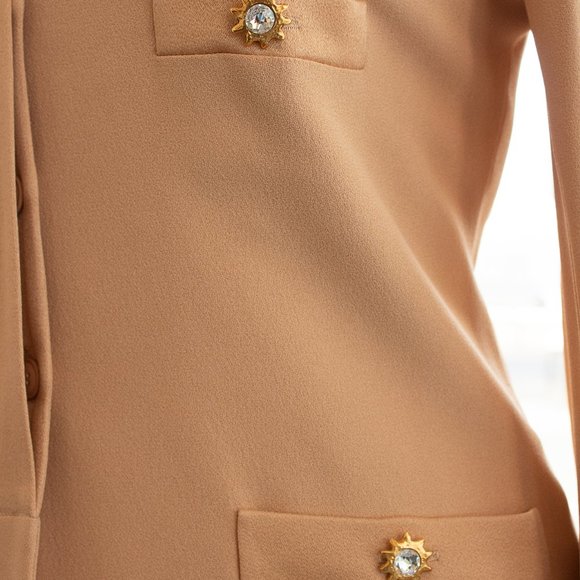 Sonia Rykiel Two Piece Silk Outfit - Picture 4 of 8